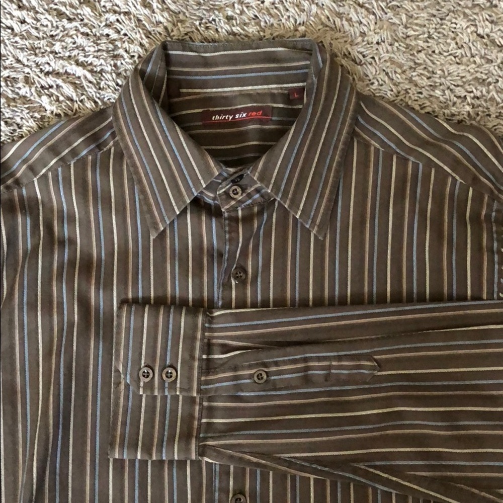 Size L dress shirt. Used,perfect condition.